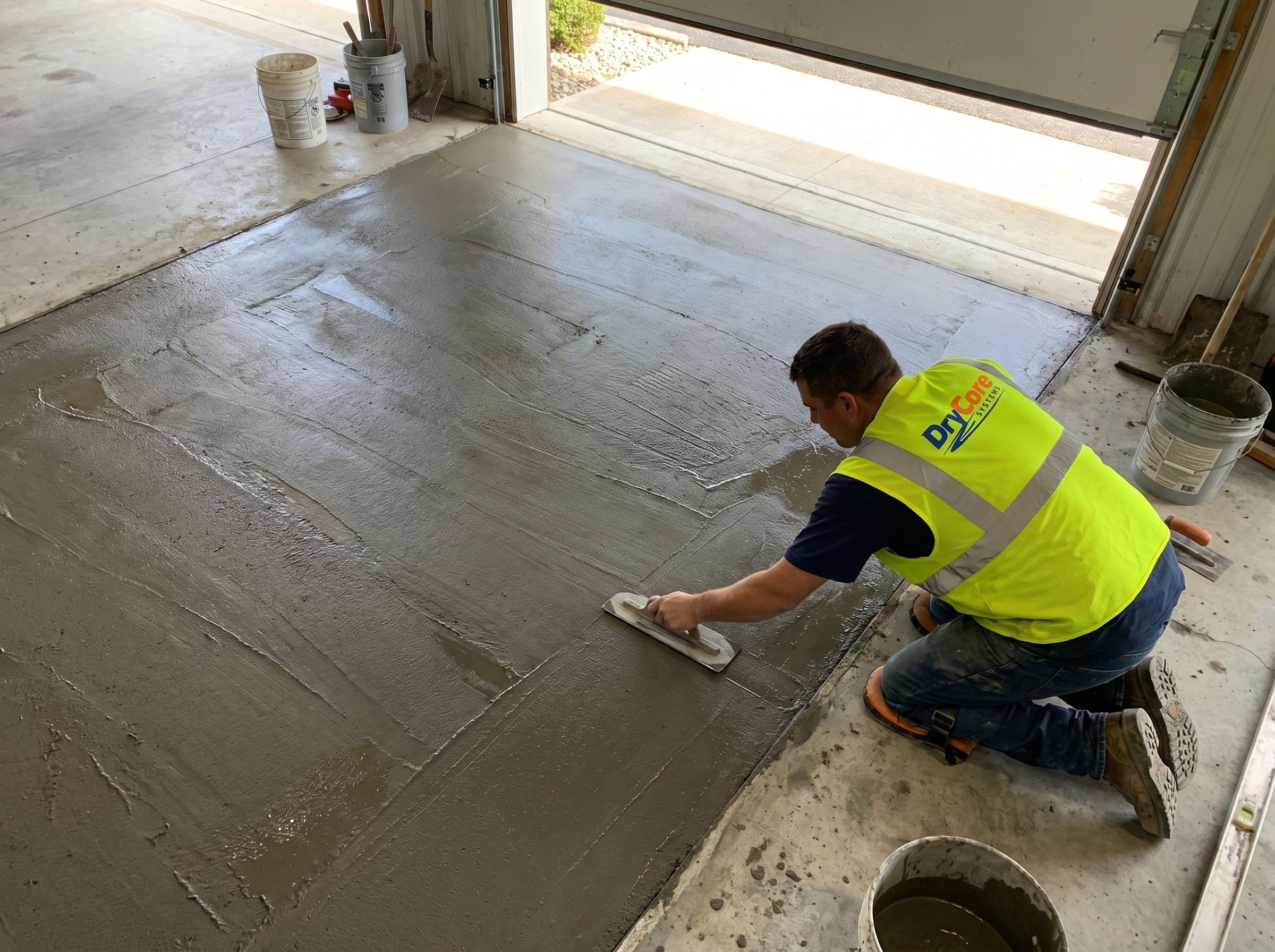 Garage floor concrete GTA