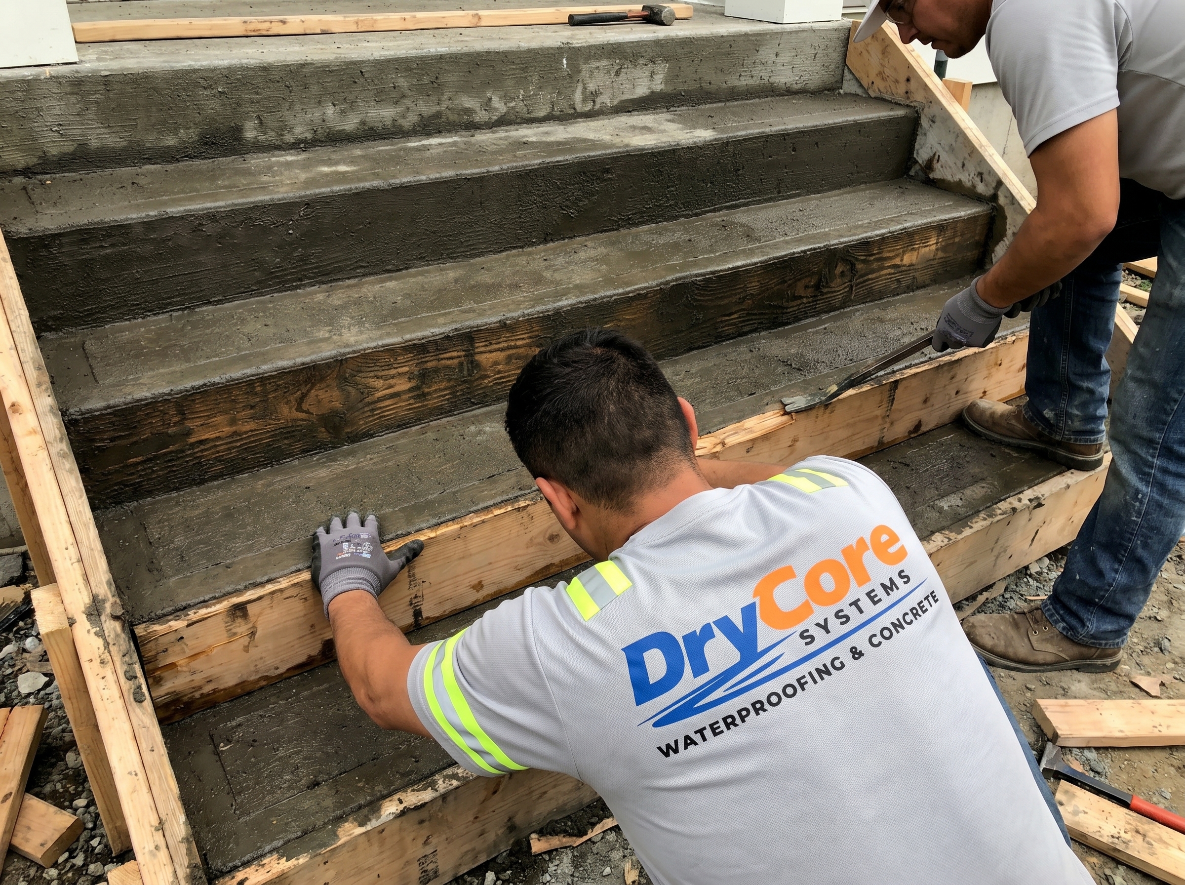 Concrete stairs steps GTA