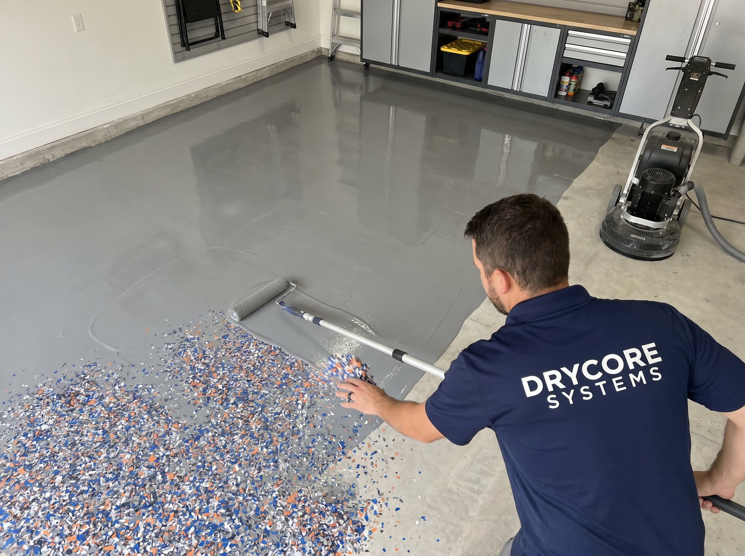 Garage epoxy floor Toronto