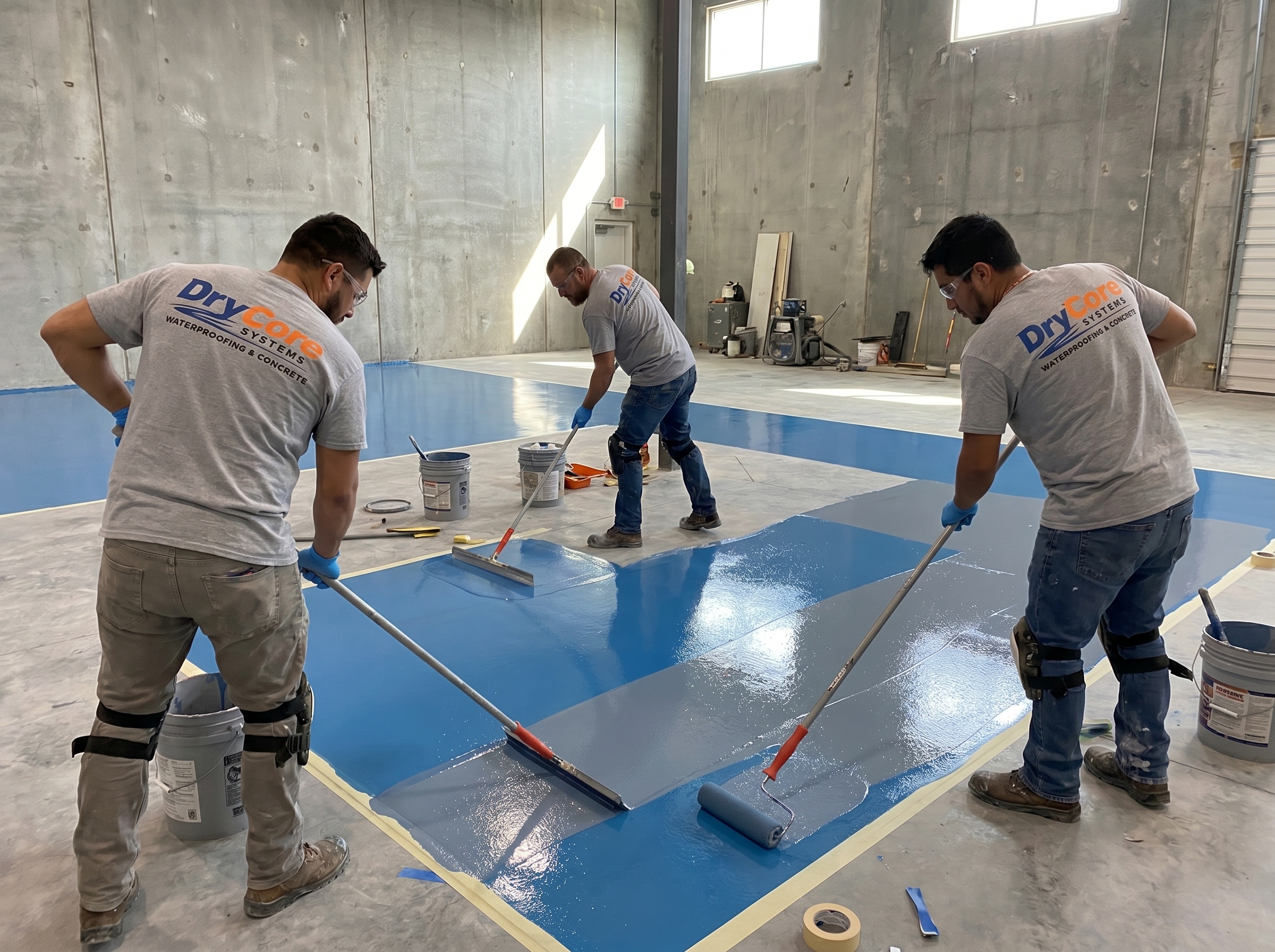 Professional floor coating