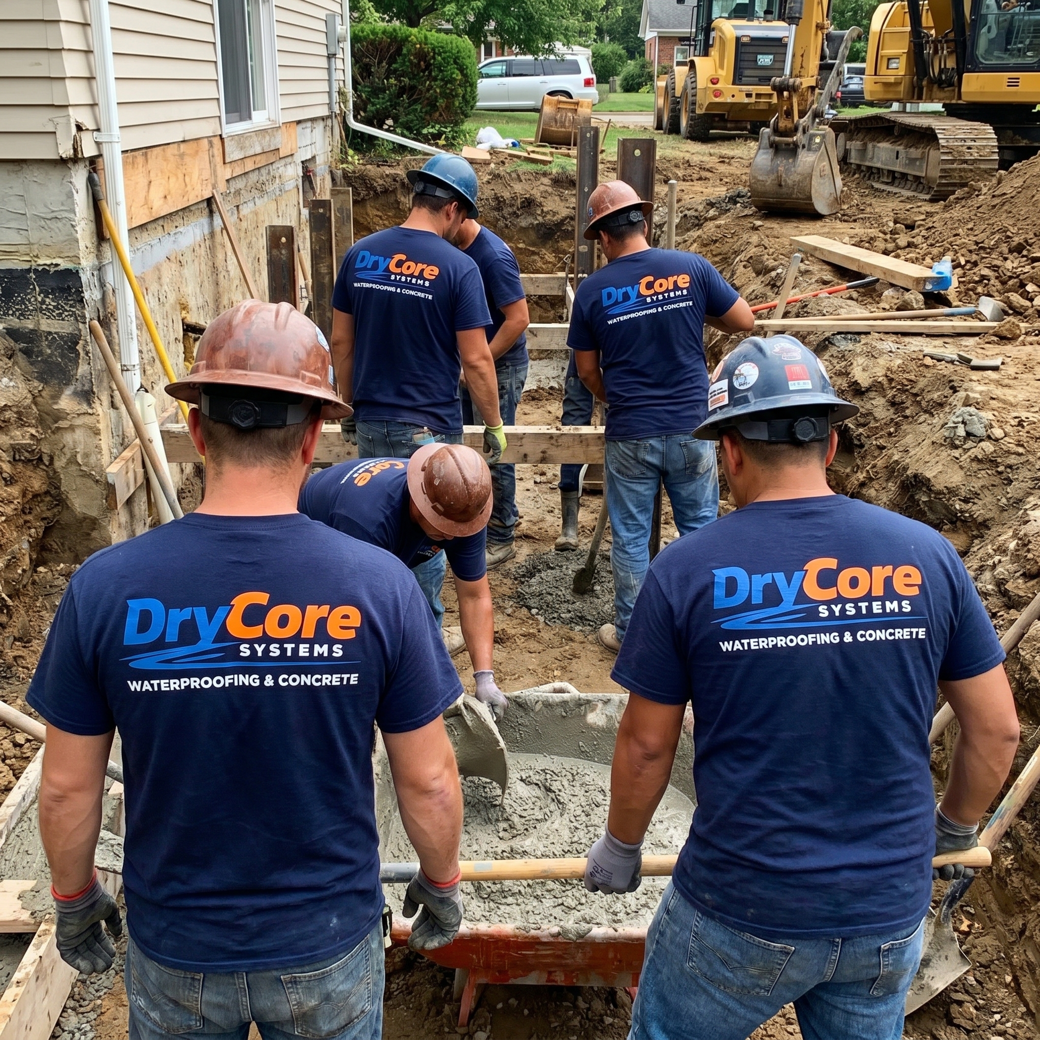 Foundation underpinning excavation GTA